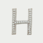 Oceanic Pearl Alphabet 'H' Patch