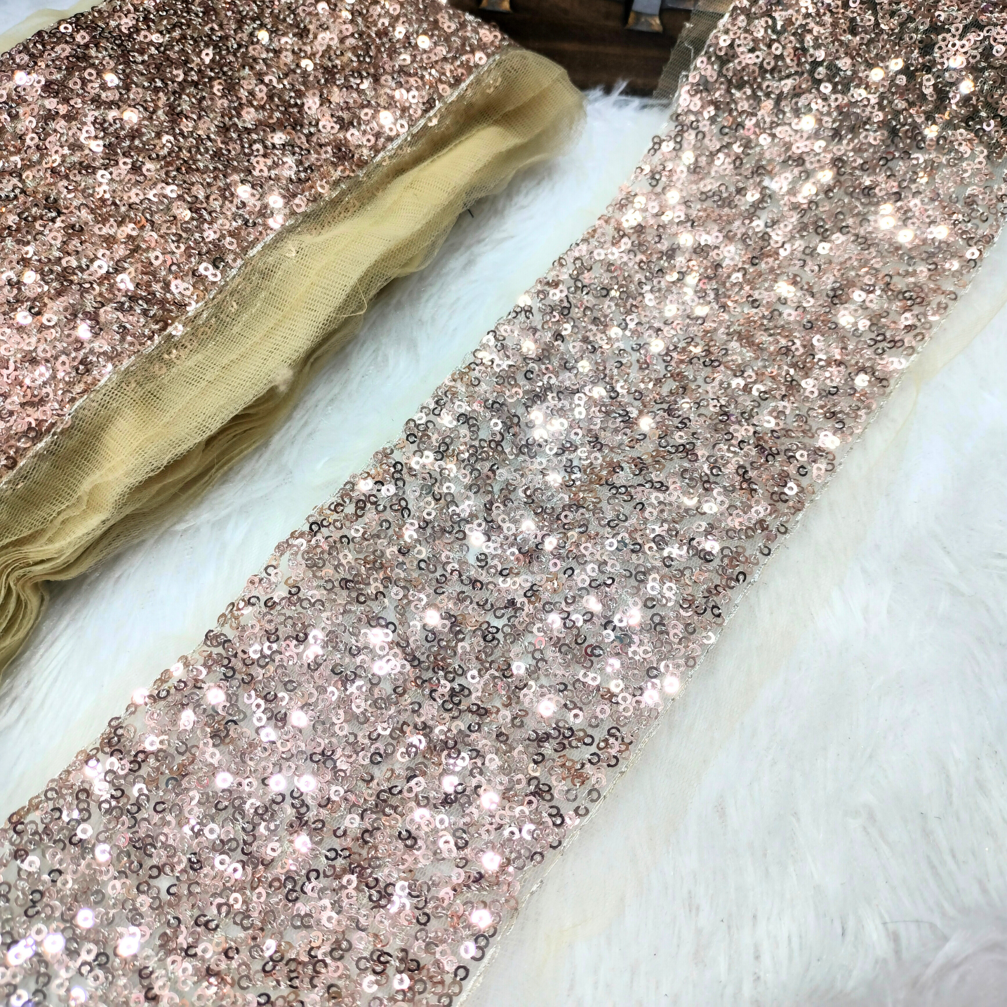 Luxury All-Over Sequin Decorative Lace