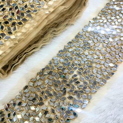 Mirror Embellished Trim