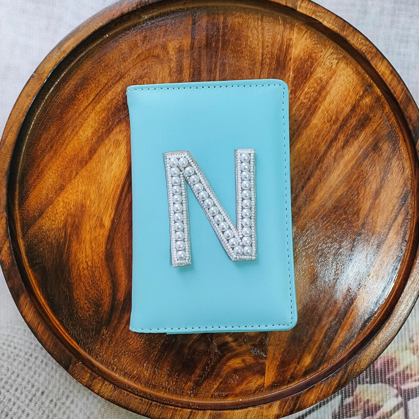 Oceanic Pearl Alphabet 'N' Patch