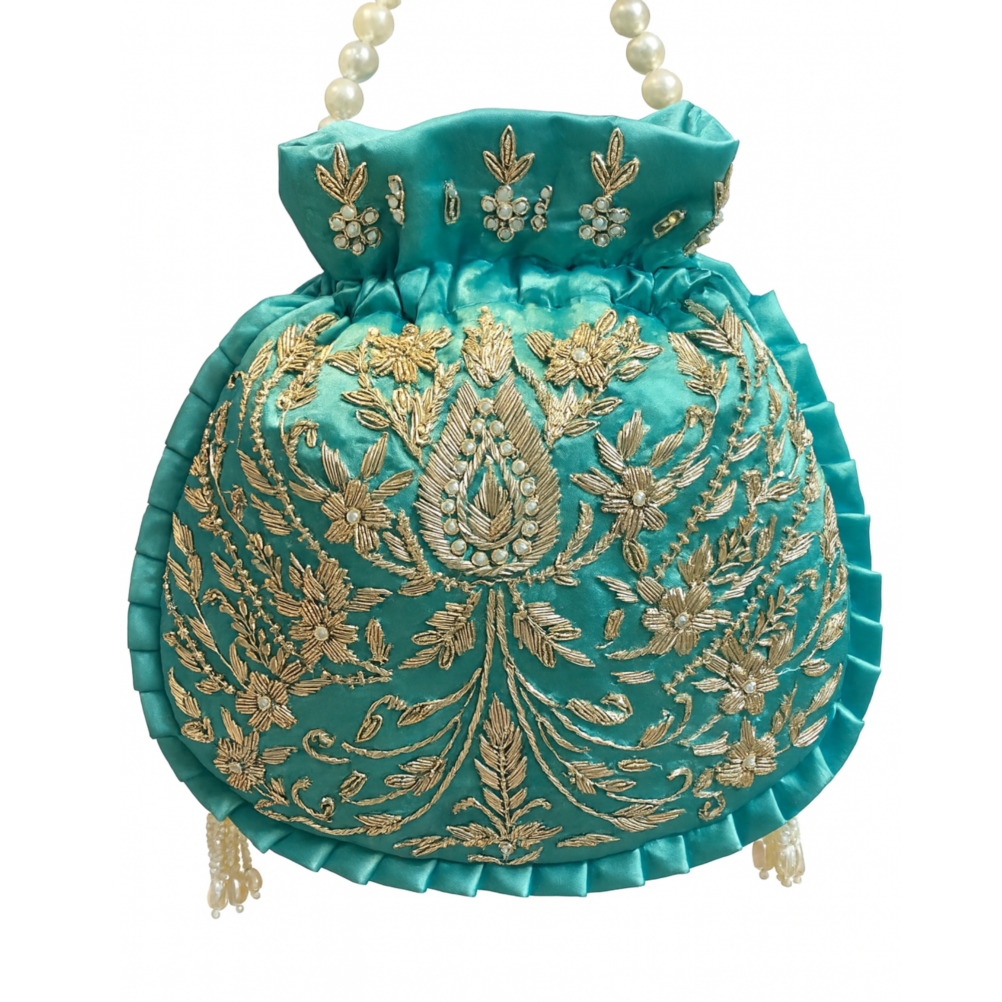 Turquoise Elegance Batwa