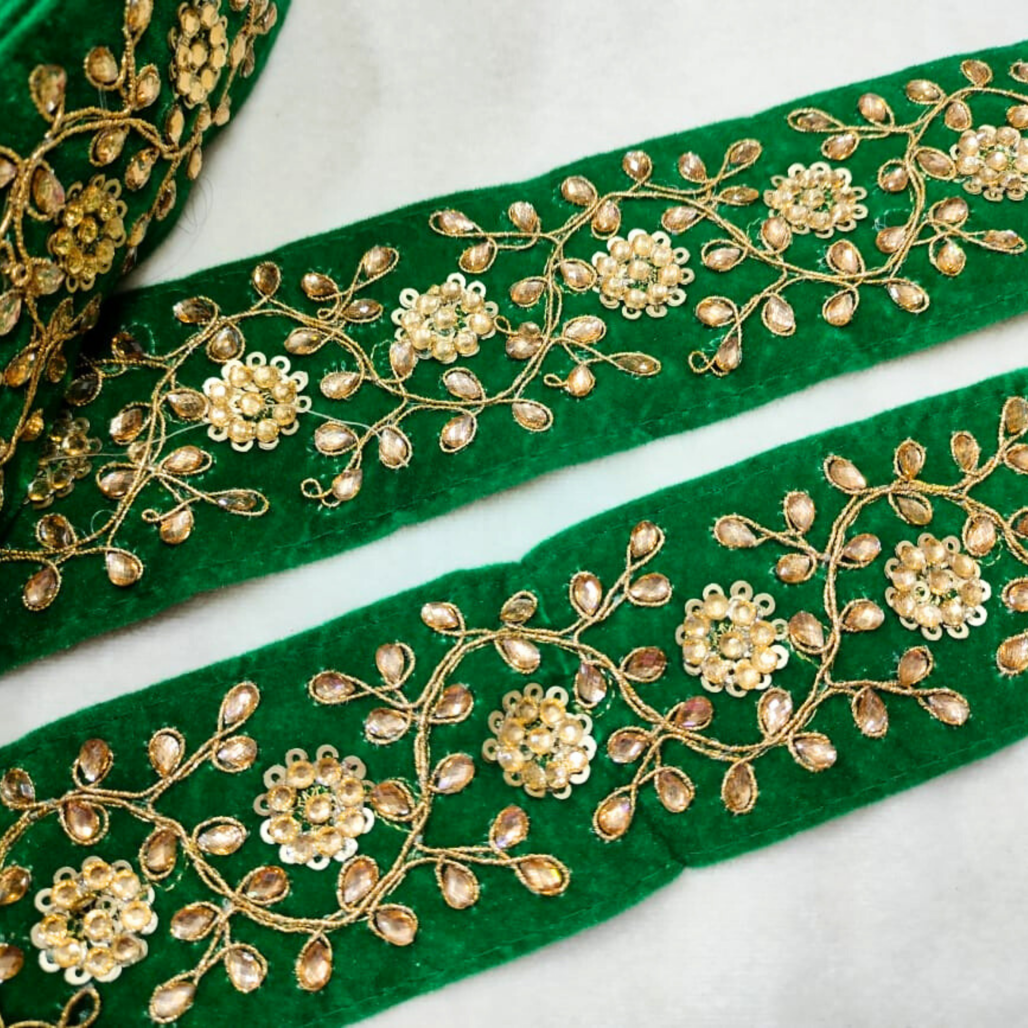 Fancy Velvet Zari Work