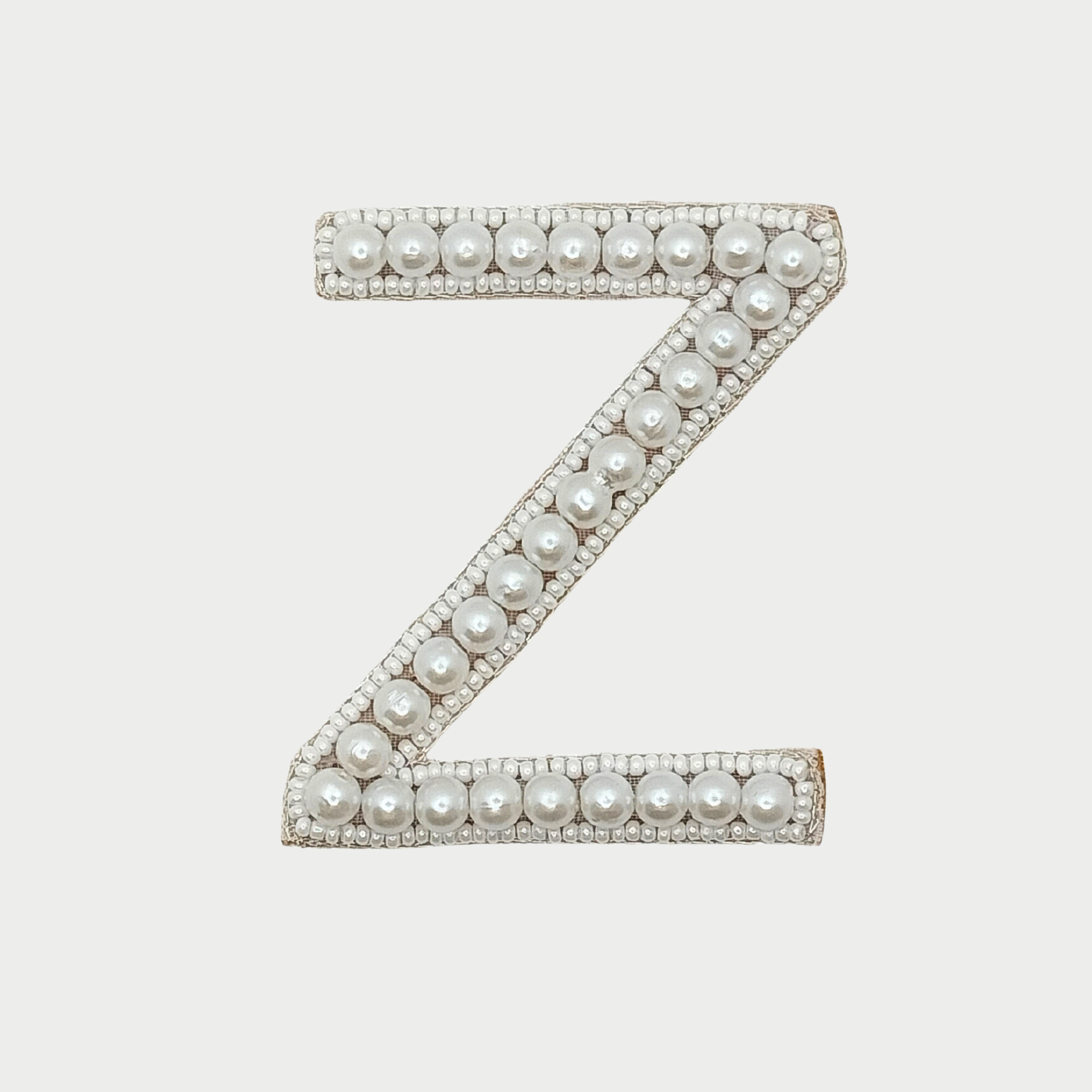 Oceanic Pearl Alphabet 'Z' Patch