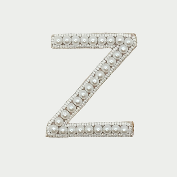Oceanic Pearl Alphabet 'Z' Patch