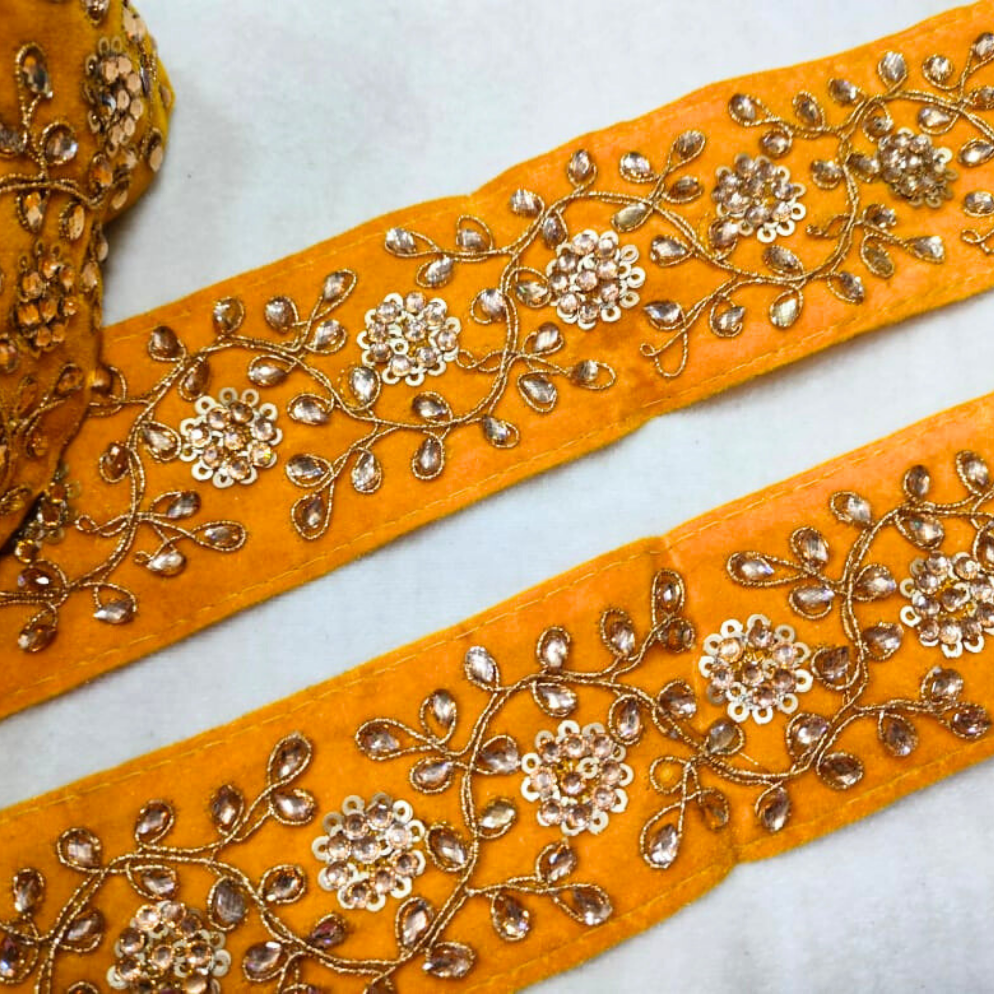Fancy Velvet Zari Work