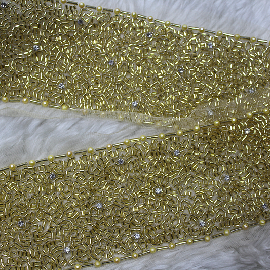 Golden Sequin Trim