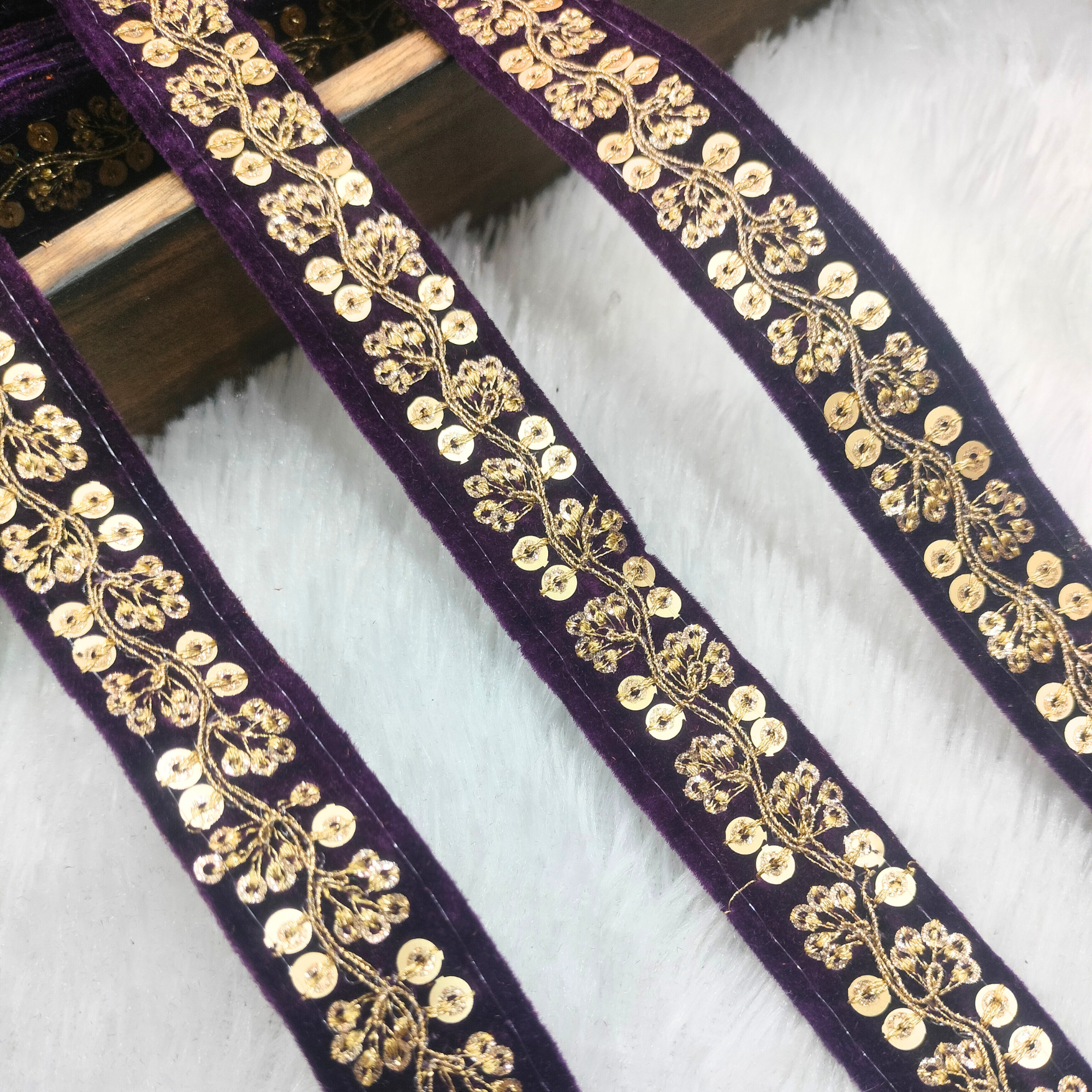 Embellished Sequin Trim