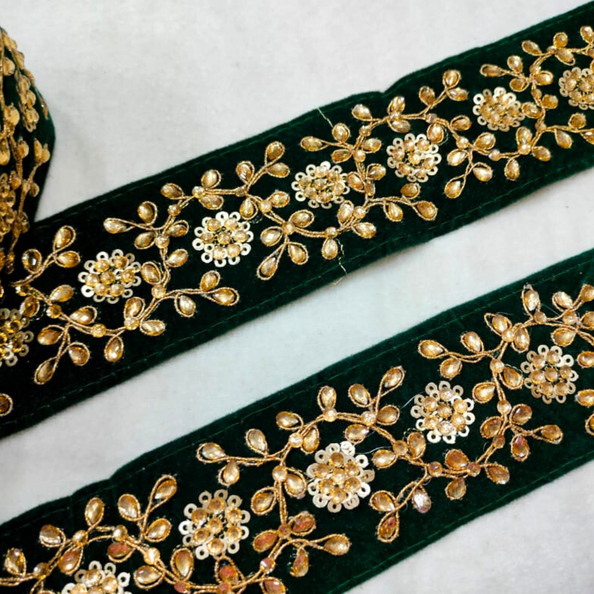 Fancy Velvet Zari Work