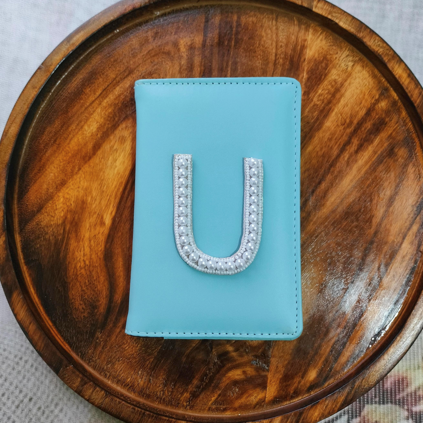 Oceanic Pearl Alphabet 'U' Patch