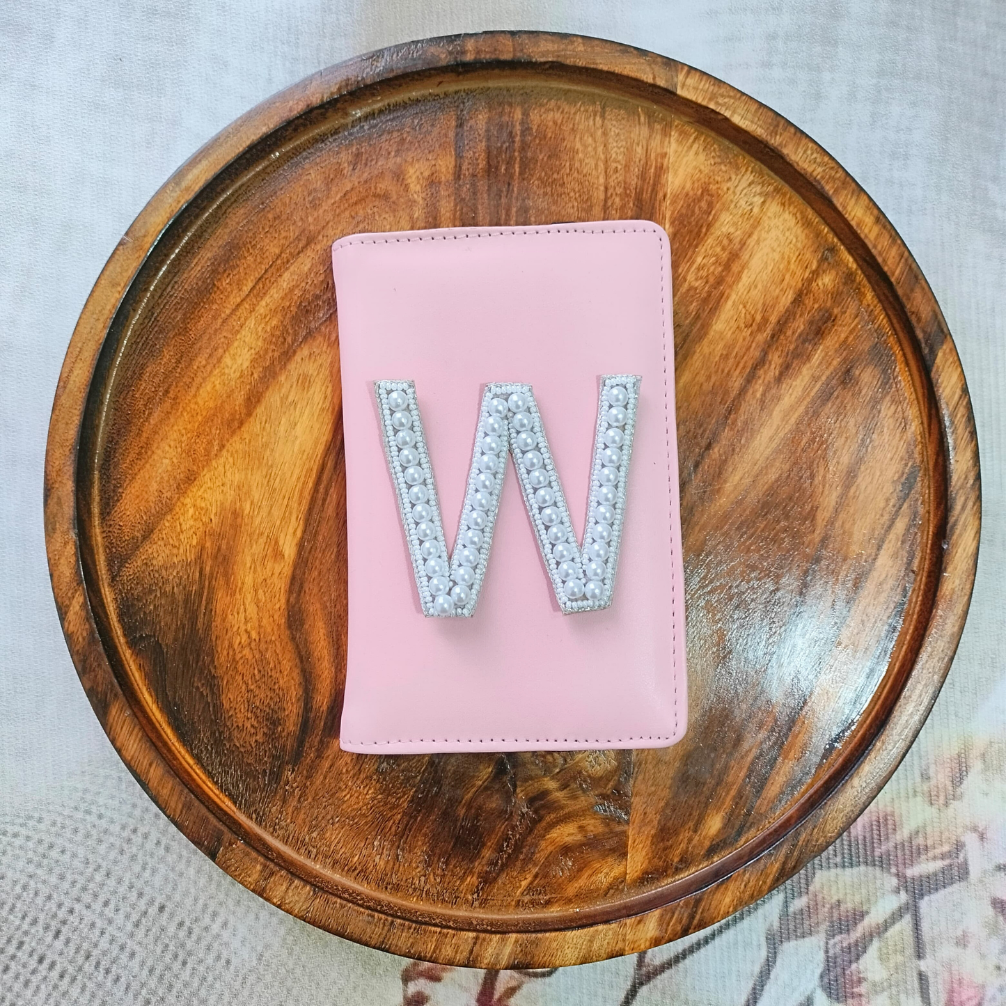 Oceanic Pearl Alphabet 'W' Patch