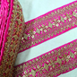 Pink Fancy Sequin Work Trim