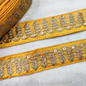 Yellow Embellished Fancy Trim