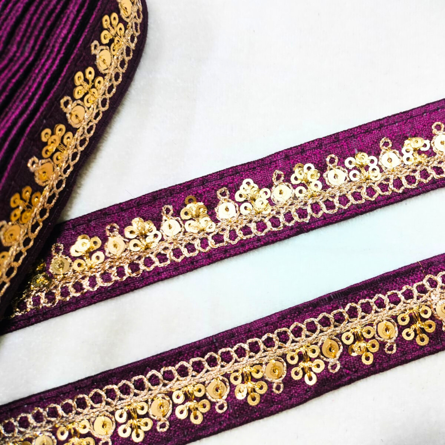 Purple Fancy Sequence Trim