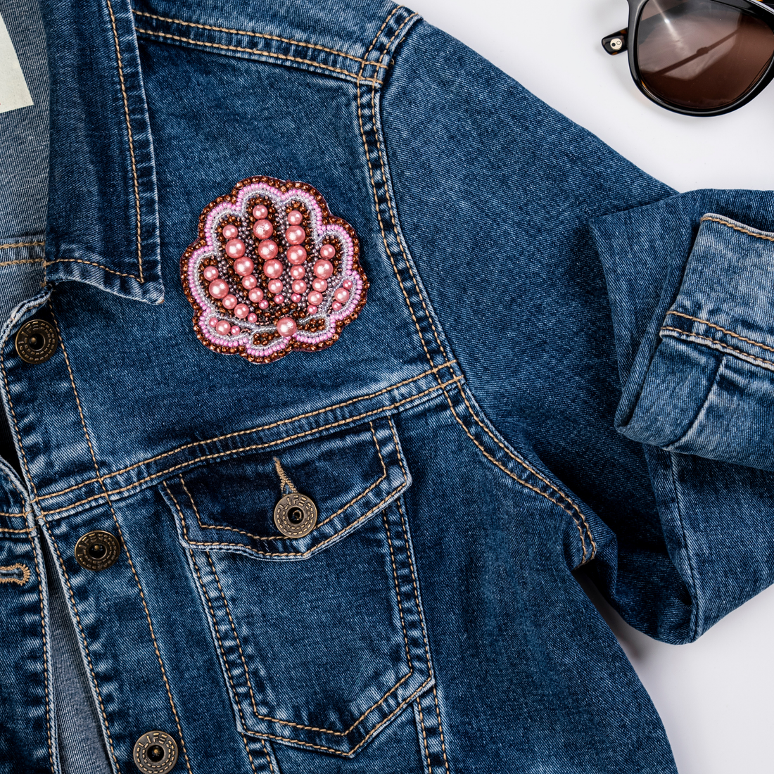 Whisper Shell Handmade Patch