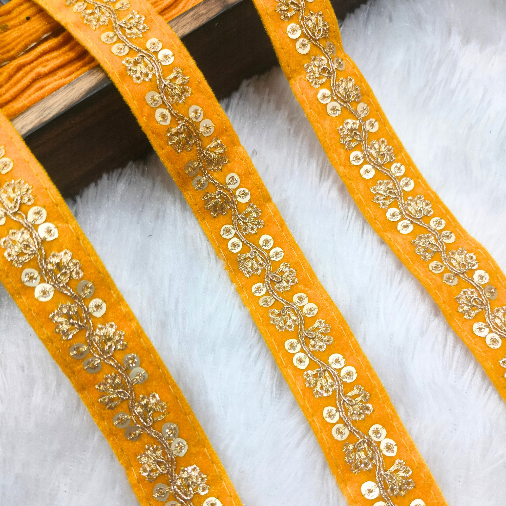 Embellished Sequin Trim
