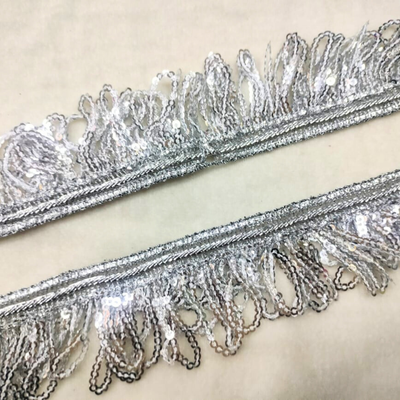 Sequin Fringe lace hover image