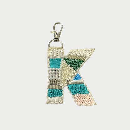 Colorwave Bliss 'K' Bag Charm