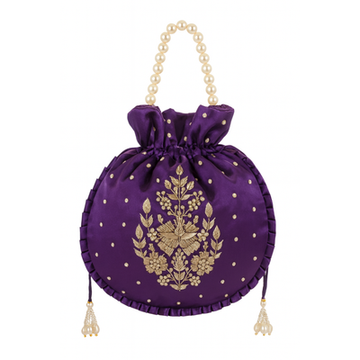 Amethyst Luxe Potli hover