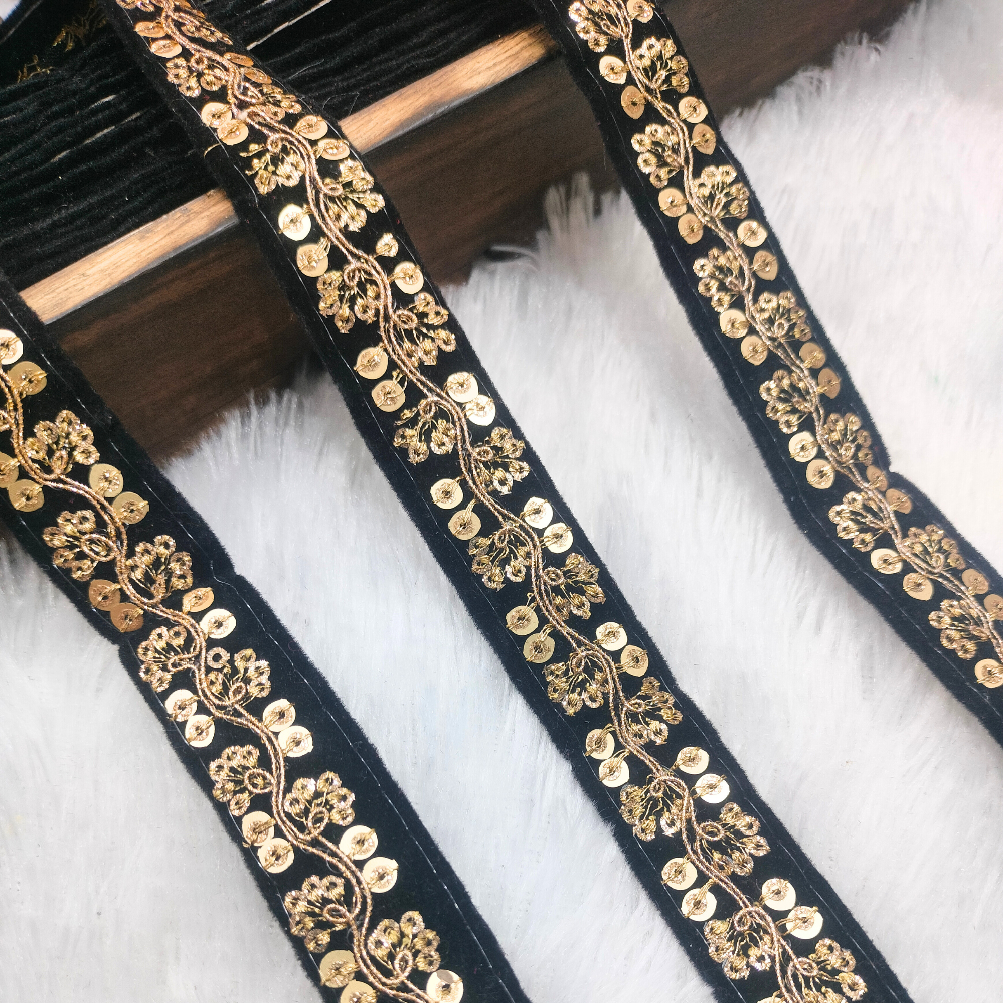 Embellished Sequin Trim