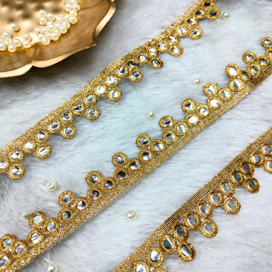 Gota Embroidered Lace