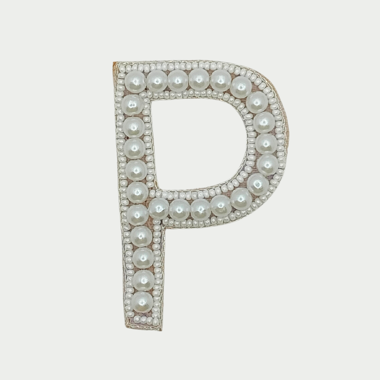 Oceanic Pearl Alphabet 'P' Patch