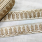 Beige Embellished Fancy Trim