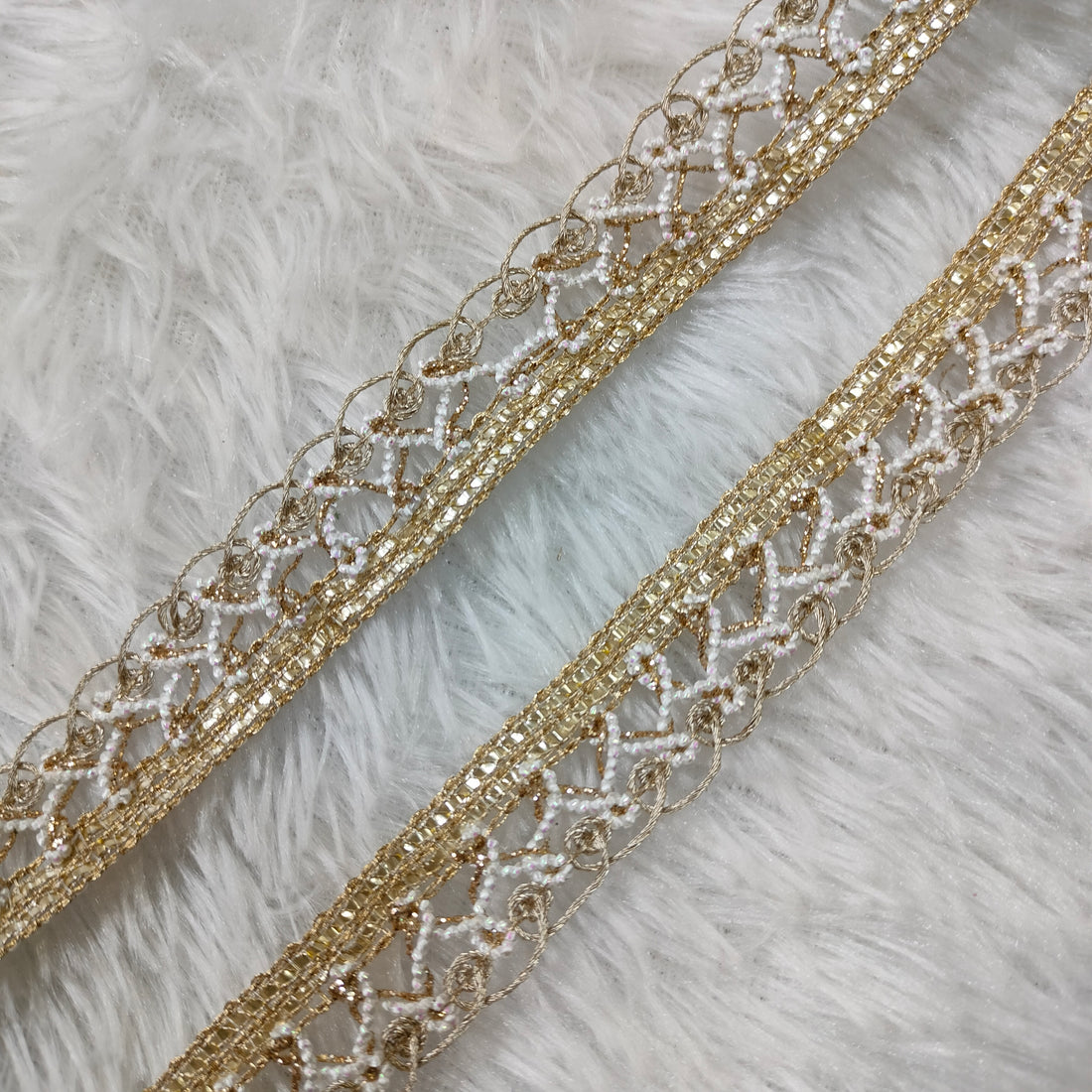 Pearl Embellished Trim