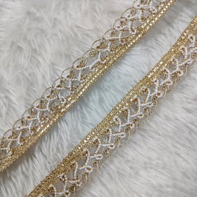 Pearl Embellished Trim hover image