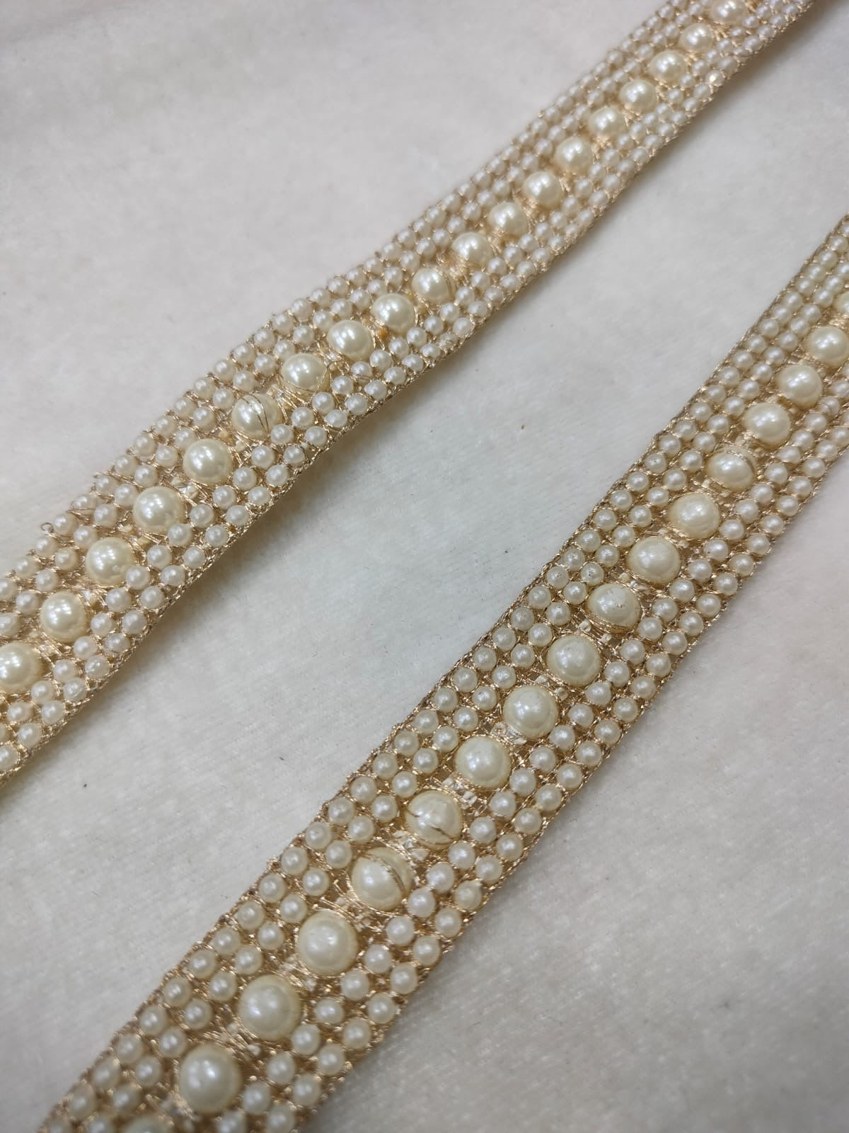 Embellished Pearl Trim