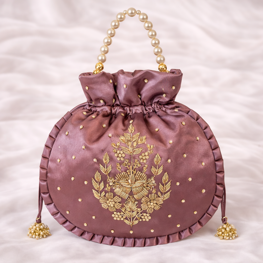 Ruby Elegance Potli