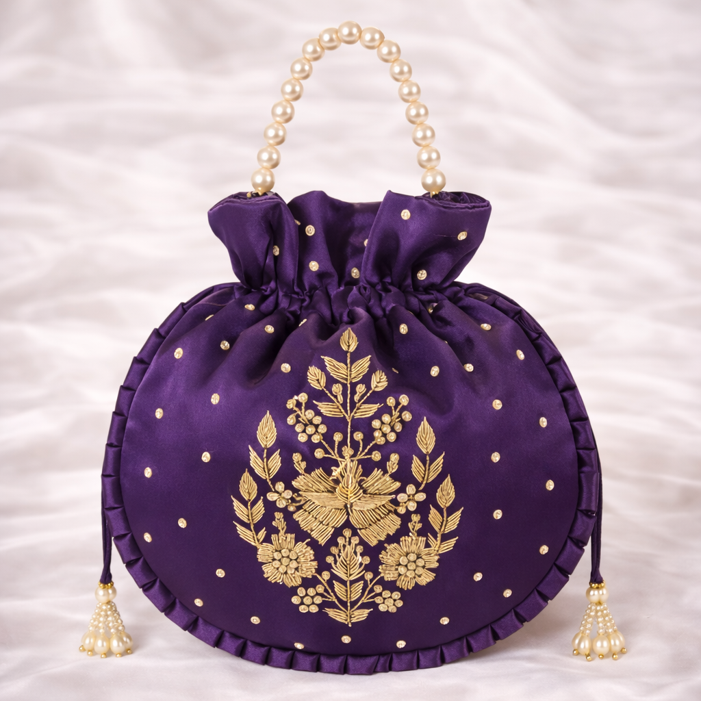 Amethyst Luxe Potli