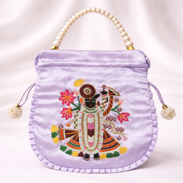 Lavender Shreenathji Potli