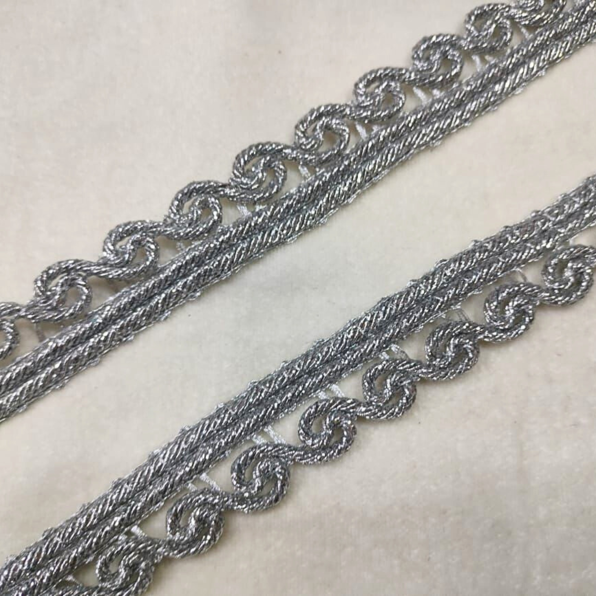 Metallic Zari Cord Lace Trim