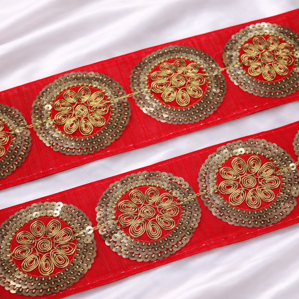 Sequin and Zari Trim