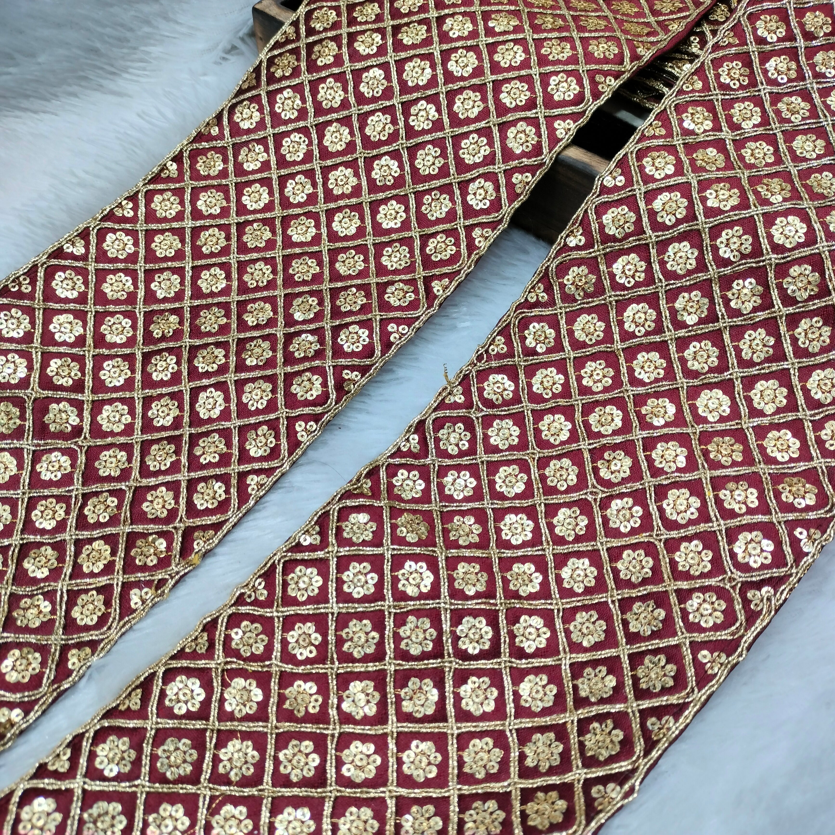 Embellished Sequence Trim