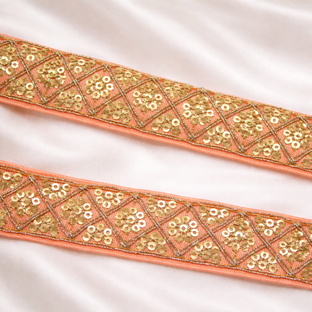 Fancy Sequence Work Lace