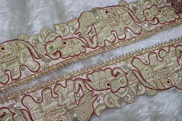 Light Pink Elephant Thread Trim