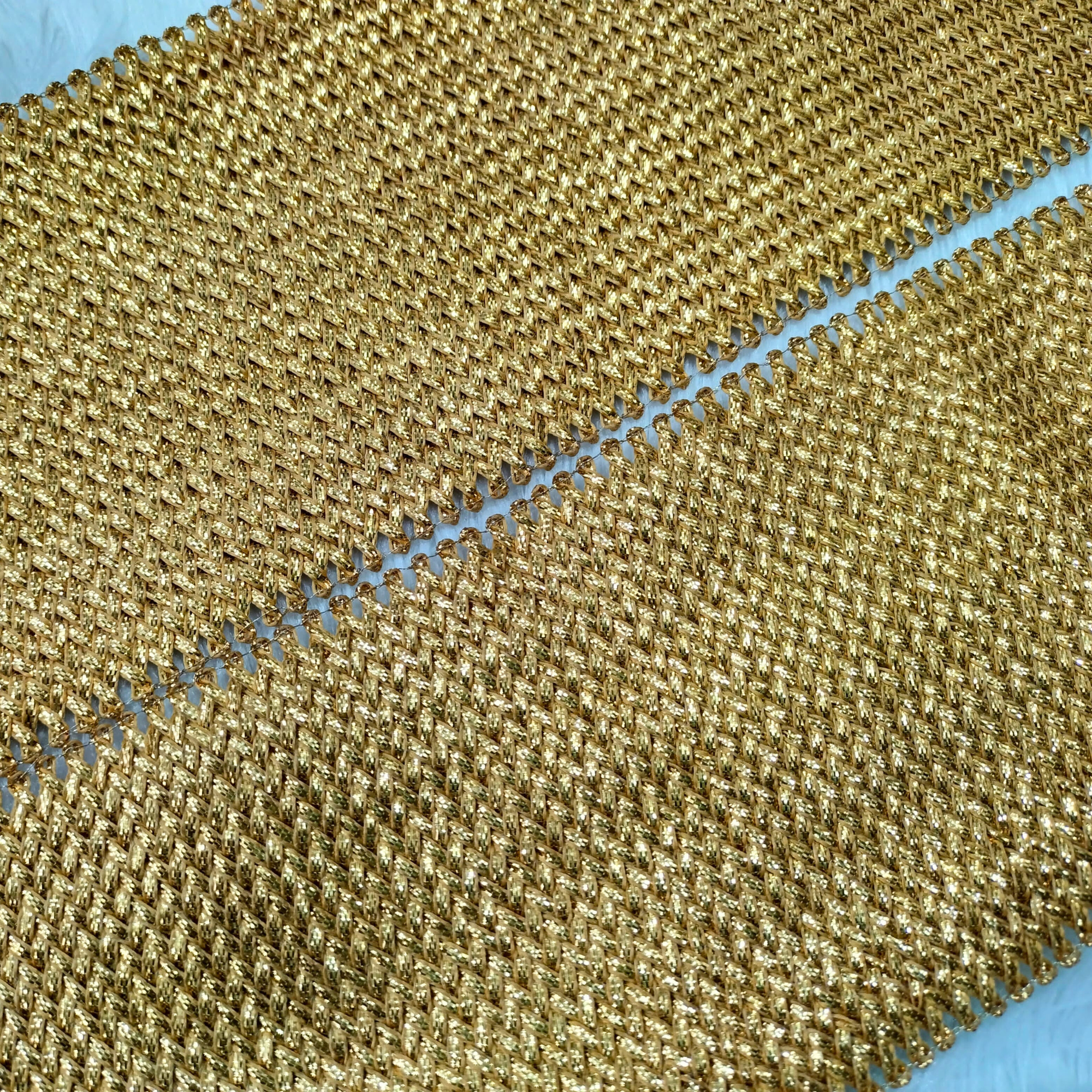 Exquisite Zari Metallic Borders