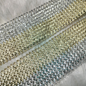 Light Gold And Silver Zari Exquisite Metallic Borders