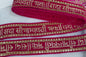 Pink Traditional Sadasaubhagyavati Work Border