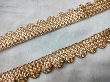 Golden Fancy Embellished Trim