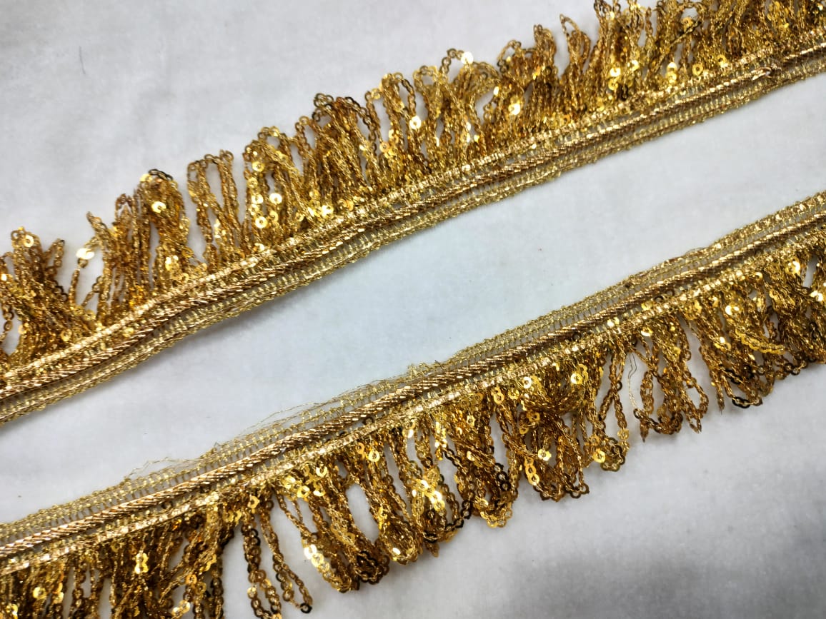 Golden Fancy Embellished Trim