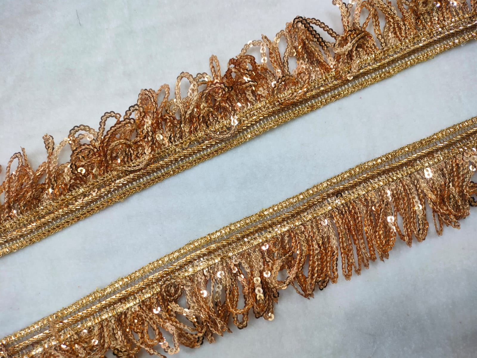 Gold Fancy Embellished Trim