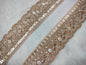 Light Peach Fancy Zari Trim