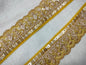 Yellow Fancy Zari Trim