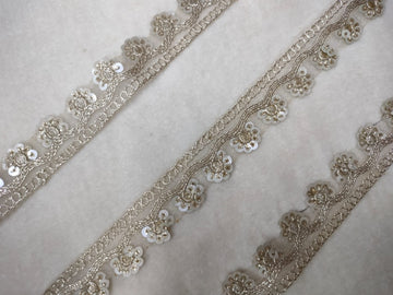 Water Gold Embellished Zari Trim