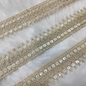 Light Gold Sequin Zari Elegant Trim