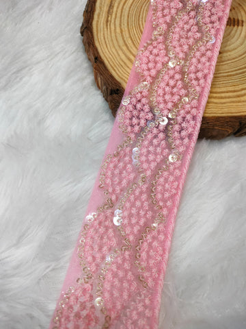 Pink Fancy Threadwork Trim