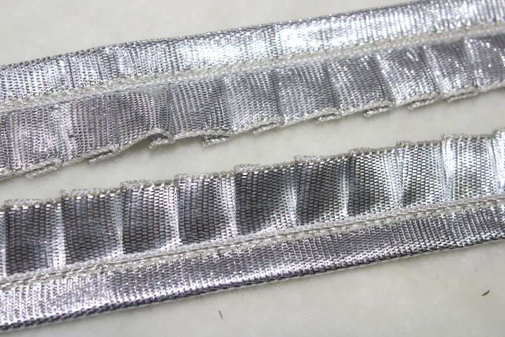 Silver Fancy Zari Trim