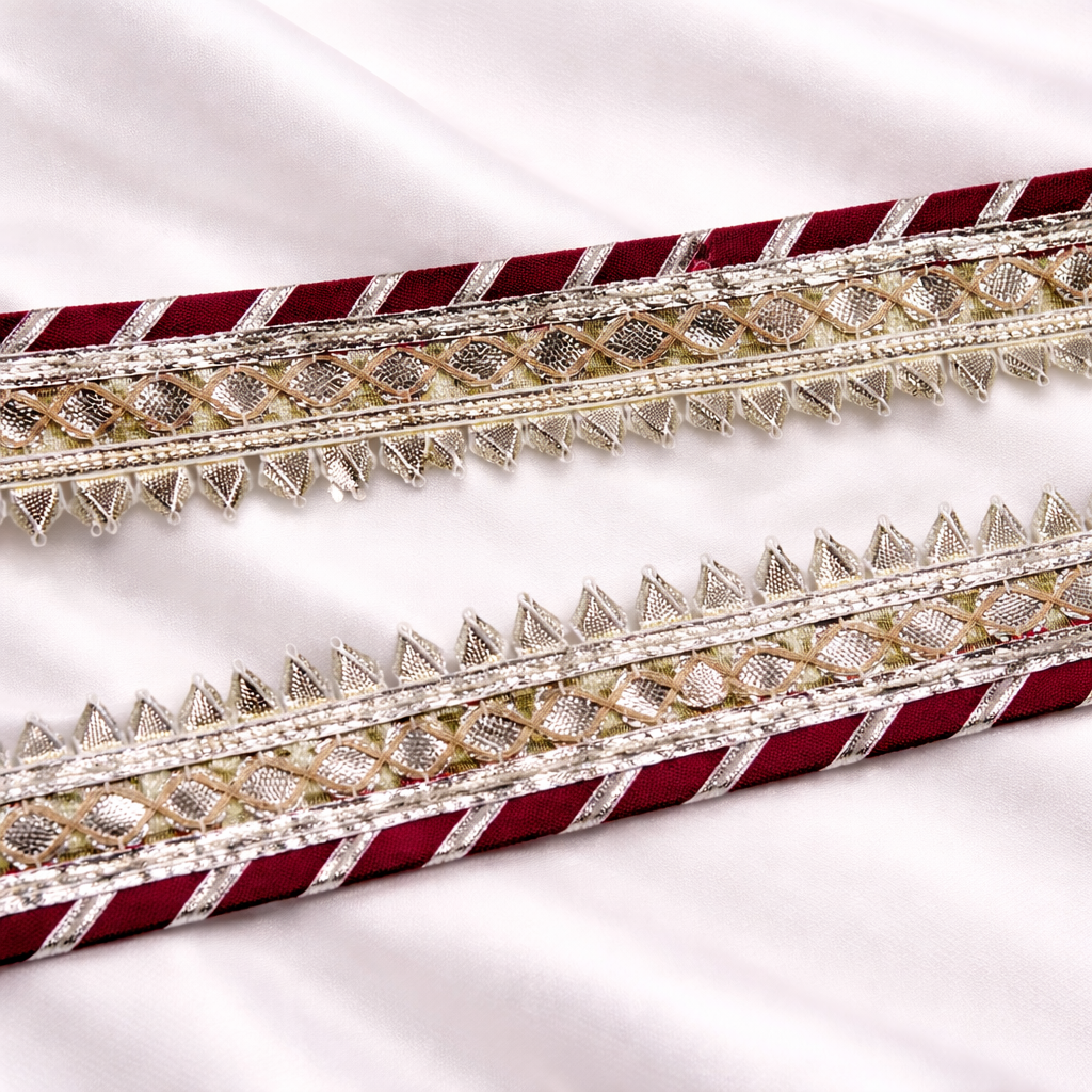 Lehariya Gota Patti Lace